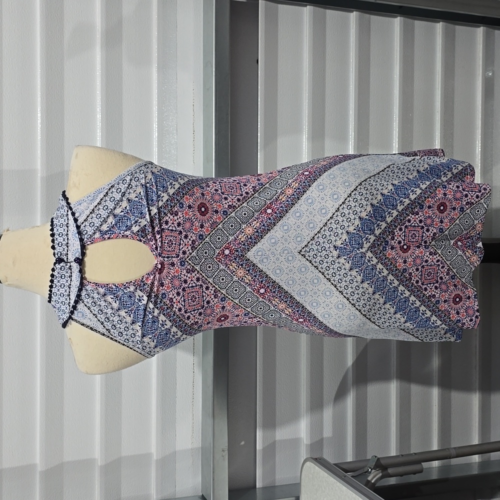 Ash & Violet Multicolor Multi Pattern Dress Size Small - Picture 4 of 11